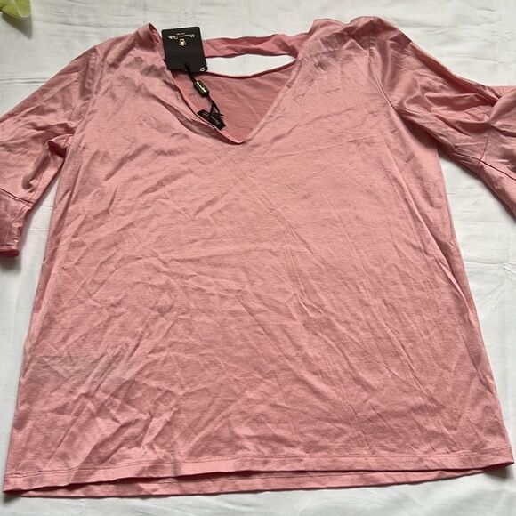 𝅺⭐️nwt Massimo Dutti Ruffle Sleeve Top⭐️ - Picture 6 of 8